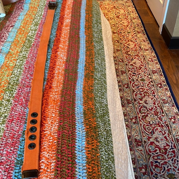 Italian Orange Belt purchased at Diesel - Picture 5 of 5